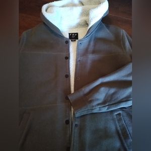 Fox Racing Sherpa Fleece Jacket Women's,  Size Large, camouflage green